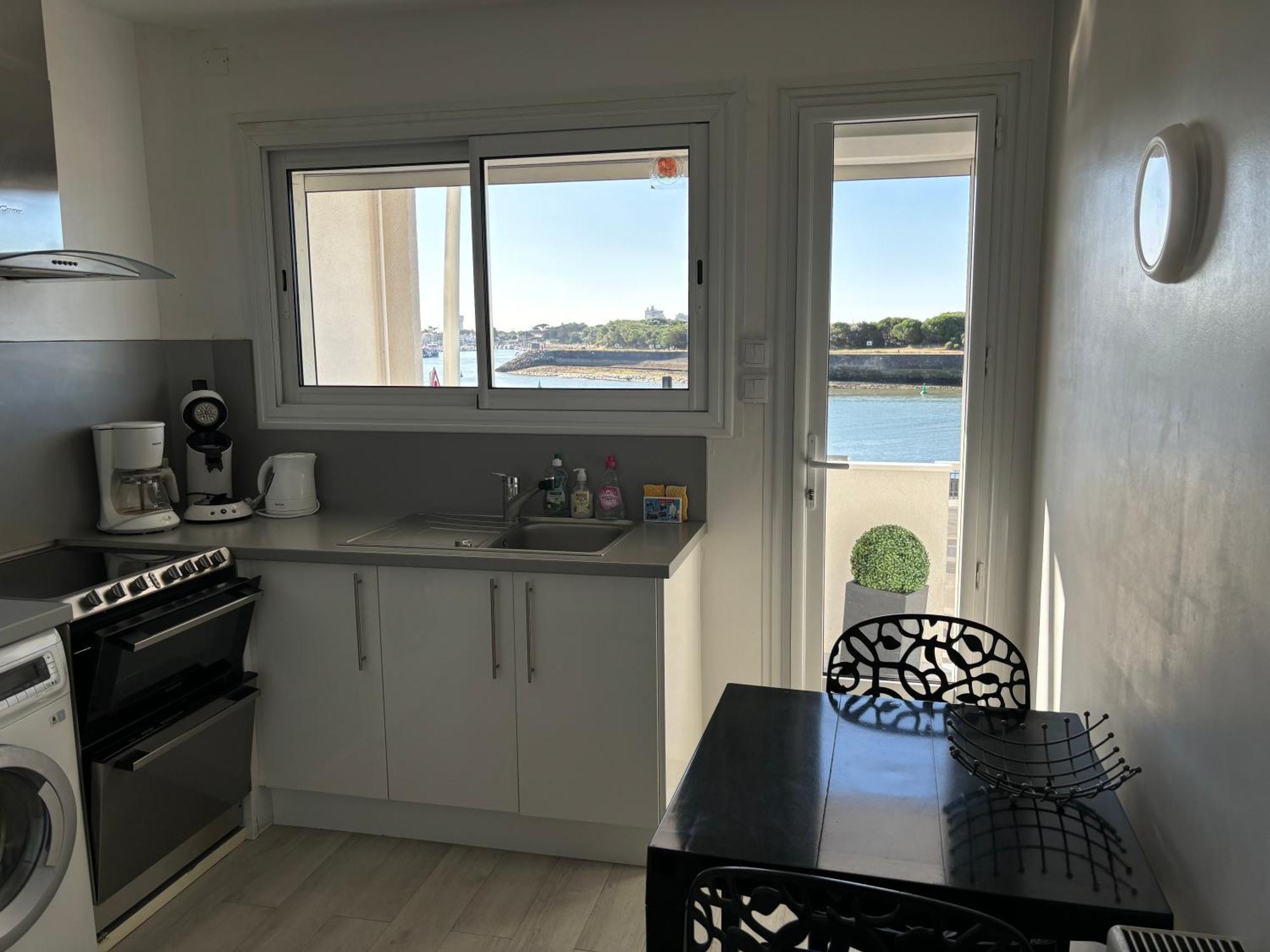 Apartamento Vue Panoramique Port Et Ocean Saint Gilles Croix de vie Exterior foto